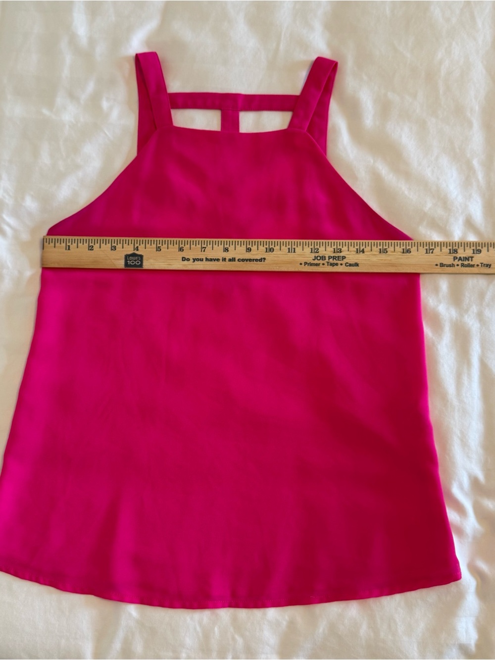 Naked Zebra Strappy Tank Top. Hot Pink Size S. Excellent condition - Picture 5 of 7